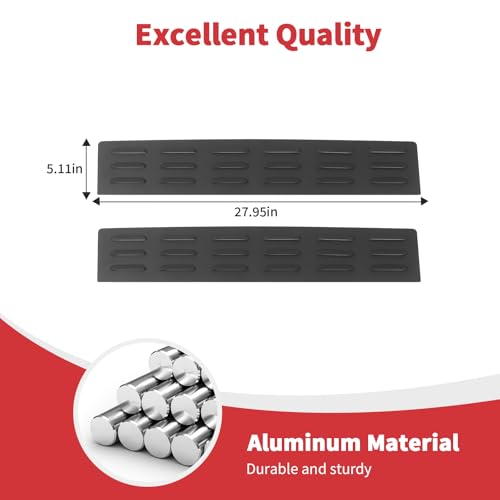 Linskip Aluminum Rear Window Vent Shades Compatible with - Product Imagery
