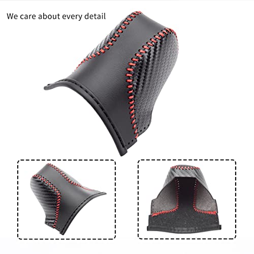 Auto Car Leather Gear Shift Knob Cover for Honda Accord 10th Gen - Product Imagery