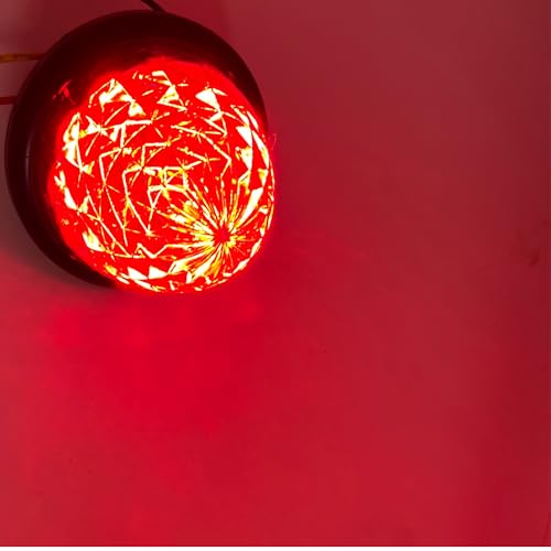 All Star Truck Parts 3.5" Inch Diameter 16 LED Round Beehive - Product Imagery