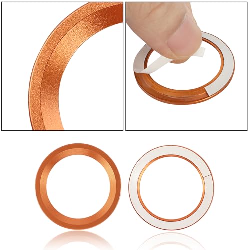 TOMALL Aluminum Engine Start Stop Push Button Cover Trim - Product Imagery