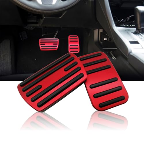 NYZAUTO Anti-Slip Performance Foot Pedal Pads kit Compatible - Product Imagery