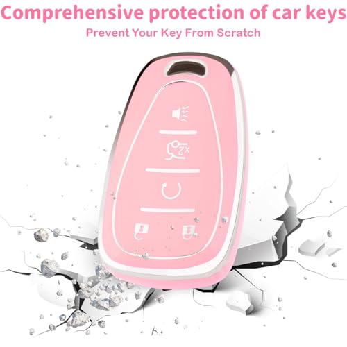XIYANG TRADE for Chevy Key Fob Cover with Keychain, Key Case - Product Imagery