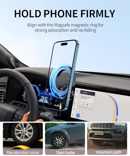 Car Phone Holder for Toyota Camry LE/SE 2025-2026 Accessories - Product Imagery
