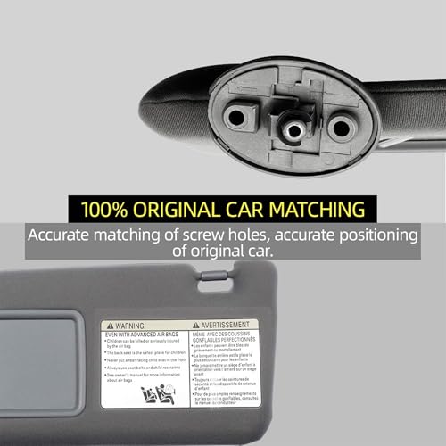 Dasbecan Driver Side Sun Visor Compatible with Toyota Tacoma - Product Imagery