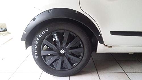 Universal Flexible Car Fender Flares Extra Wide Body Wheel - Product Imagery