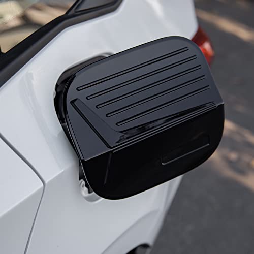 CKE for 11th Gen Civic Sedan Fuel Tank Cover -Glossy Black - Product Imagery