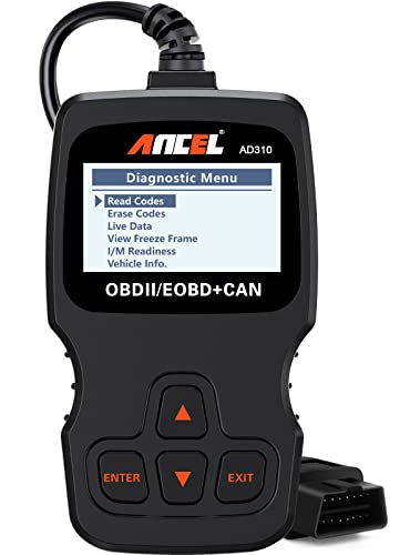 ANCEL AD310 Classic Enhanced Universal OBD II Scanner Car Engine - Product Imagery