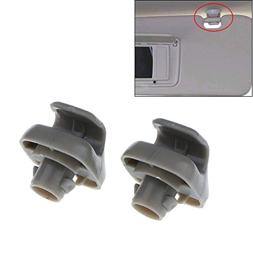 Poweka Sunvisor Clip Hook Replacement Compatible with 1998-2007 - Product Imagery