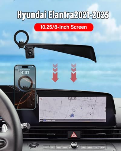 PZK Car Phone Holder for Hyundai Elantra 2021-2026 - Product Imagery