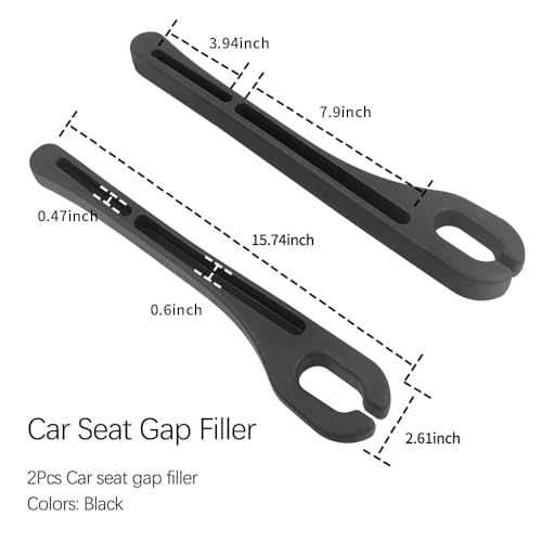 2PCS Car Seat Gap Filler Organizer with Phone Holder,[Upgrade - Product Imagery