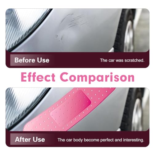 4PCS Car Band Aid Sticker, Funny Auto Body Decals for Cover Dent - Product Imagery