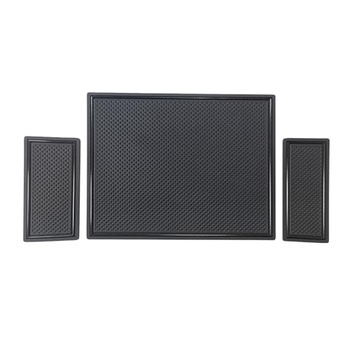 Muslogy Console Mats for 2022+ Silverado/Sierra 1500 OEM Box, - Product Imagery
