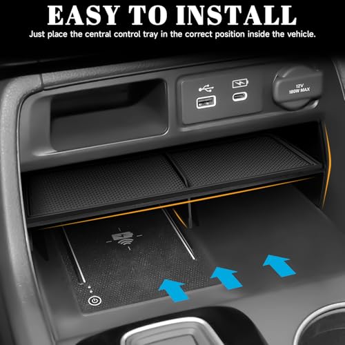 4PCS Center Console Organizer Compatible with Honda 2023-2025 - Product Imagery
