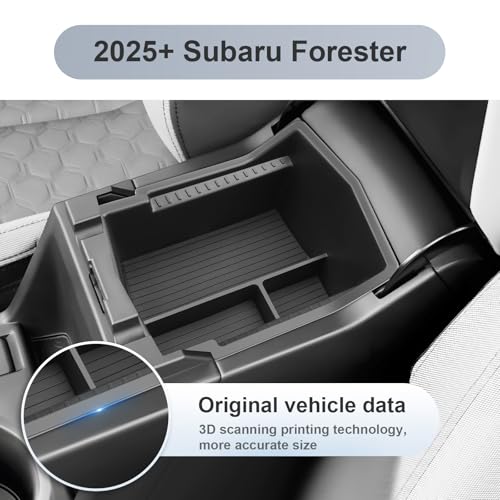 SKTU for 2025 2026 Subaru Forester Accessories Center Console - Product Imagery