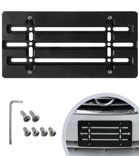 Front Bumper License Plate Bracket for Nissan 2000-2026, Plate - Product Imagery
