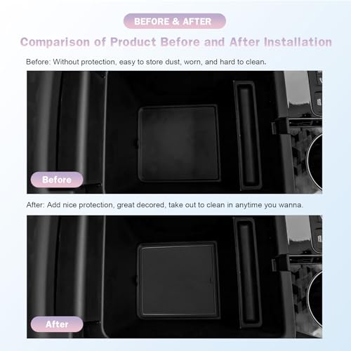 LUWU Center Console Liners Mats Compatible with 2026 Honda - Product Imagery