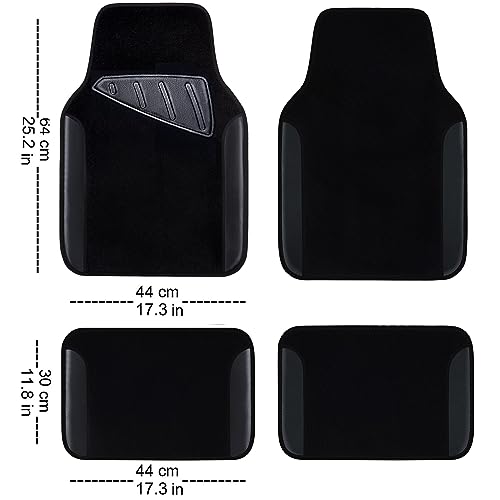 CAR PASS 3D Air Mesh Car Seat Covers Full Sets w/5mm Sponge, - Product Imagery