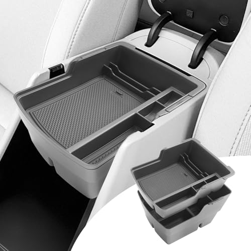 SHAOHAO 2 Pack for 2026 Hyundai Kona Center Console Organizer - Product Imagery
