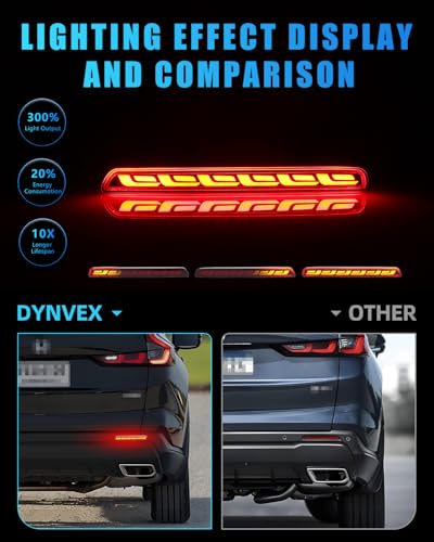 Can-bus Design Sequential Rear Bumper Reflector Brake Tail - Product Imagery