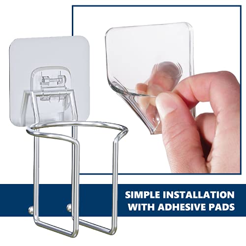 Wall Mounted Cup Holder for Car, Truck & Treadmill - 2 Pack - Product Imagery