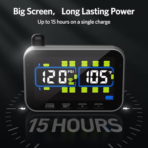 GUTA GT20 Trailer Tire Pressure Monitoring System, TPMS with 4 - Product Imagery