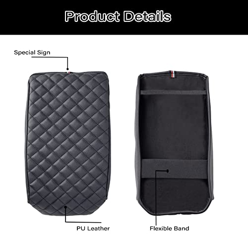 JKCOVER Console Armrest Cover Compatible with Toyota 4Runner - Product Imagery