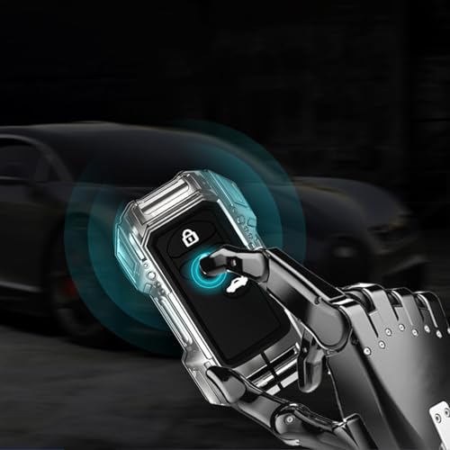 Zinc Alloy Metal Key Fob Case Cover Protector Shell Compatible - Product Imagery
