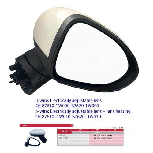 Compatible For Kia Rio 2012-2013 Car Rearview Mirror Electric - Product Imagery