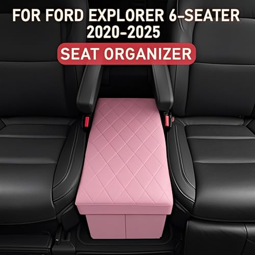 Seat Aisle Storage Box for Ford Explorer 6-Passenger Models - Product Imagery
