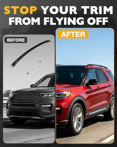 Windshield Trim Molding A-Pillar Fit for 11-19 Ford Explorer - Product Imagery