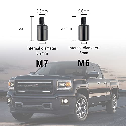 Junecarp 13 PCS Truck Antenna Adapter Accessories for Truck/Car - Product Imagery