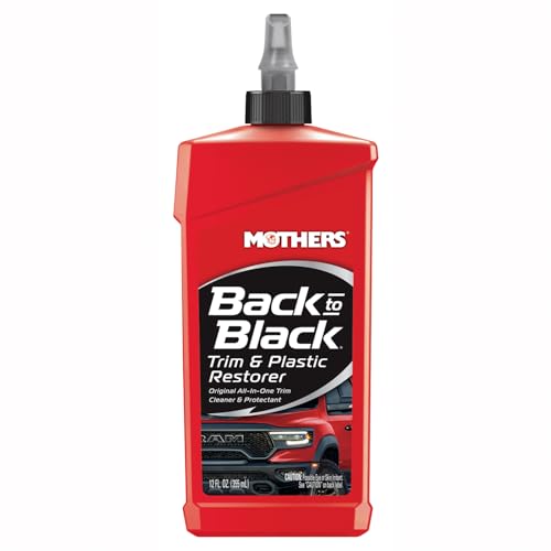 Mothers Back-to-Black Trim & Plastic Restorer, 12 oz. (06112) - Product Imagery