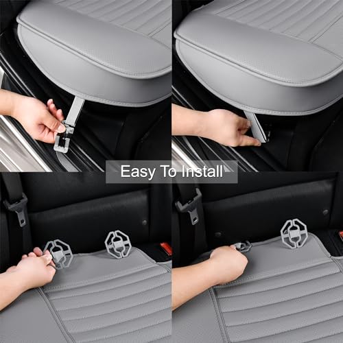 Back Seat Covers, Rear Seat Cushions, Auto Bench Protector with - Product Imagery