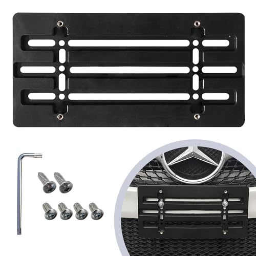Front Bumper Licensе Plate Brackеt, Plate Holder Set with 6 - Product Imagery