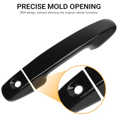 Car Door Handle Cover Protector Compatible with Toyota 2017 2016 - Product Imagery