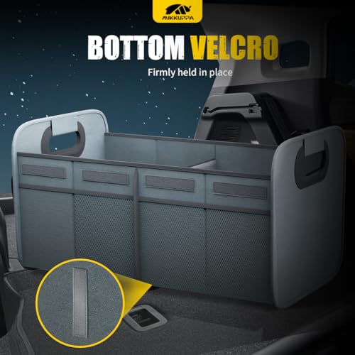 MIKKUPPA Car Trunk Organizer - 70L Collapsible SUV Trunk - Product Imagery