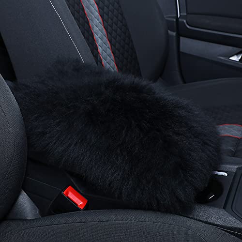 Frienda Furry Armrest Cover Auto Center Console Cover Car Soft - Product Imagery