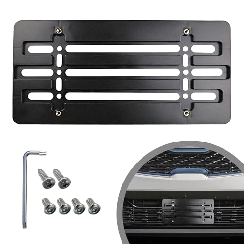 Front Bumper License Plate Bracket for Hyundai and Kia - Product Imagery