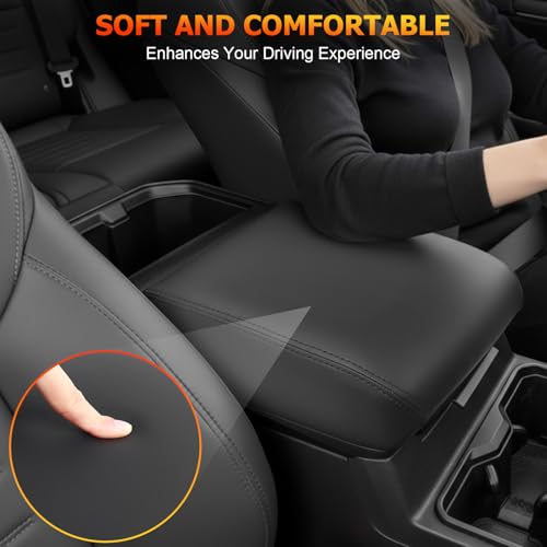 frani Center Console Armrest Cover for 24-26 Toyota Tacoma&25-26 - Product Imagery