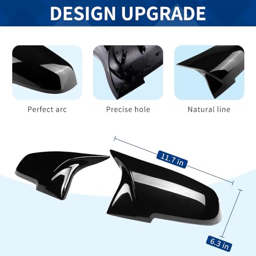 Mirror Caps Fit for BMW F30 F31 F32 F33 F34 F36 F20 F22 F23 F87 - Product Imagery