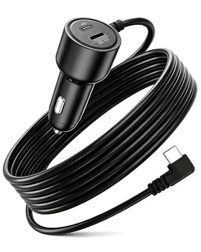 Dash Cam Power Cord USB C – 11.5FT Dashcam Power Adapter with - Product Imagery