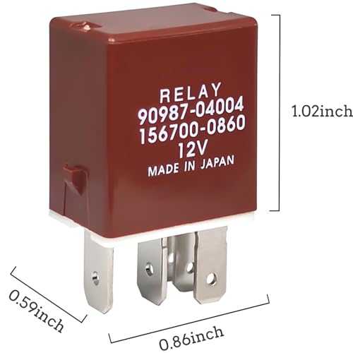 Relay 90987-04004 (Set of 2), 90987-04004 156700-0860 40A 12VDC - Product Imagery