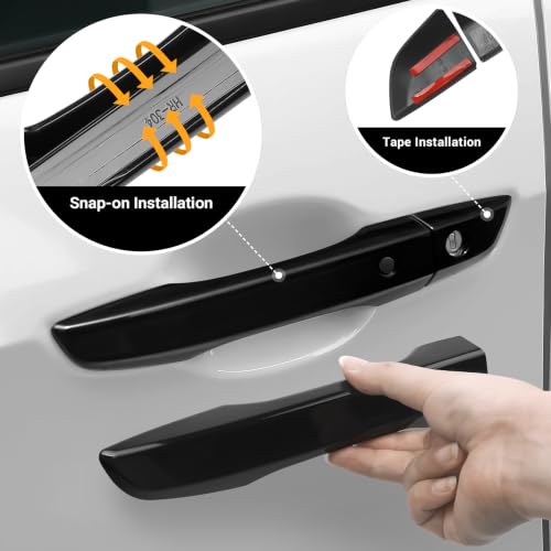 Car Door Handle Cover Protector Compatible with Honda 2016-2021 - Product Imagery