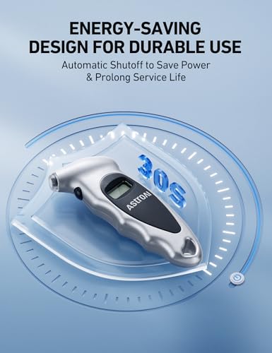 AstroAI Digital Tire Pressure Gauge 150PSI, ±1PSI Accuracy for - Product Imagery