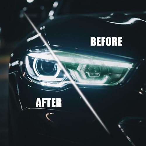 Headlight Restoration Kit – No Sanding, UV Shield – Restores - Product Imagery