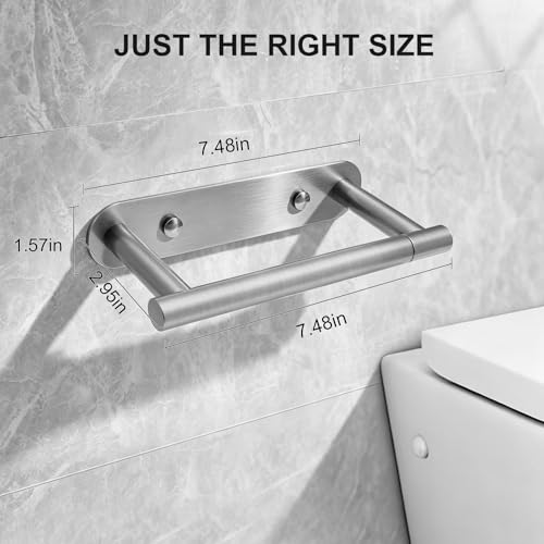 SetSail Toilet Paper Holder Brushed Nickel - Product Imagery