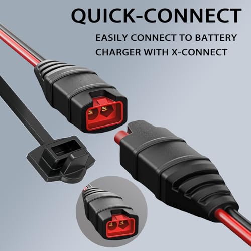 2 Pack GC002 X-Connect fit for NOCO Battery Charger - Product Imagery