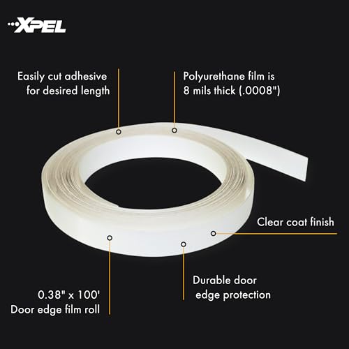 XPEL Door Edge Guard Protection Film Roll, 3/8" x 100' - Car or - Product Imagery