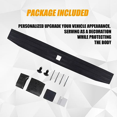 Tailgate Molding Trim Compatible with 2017 2018 2019 2020 2021 - Product Imagery
