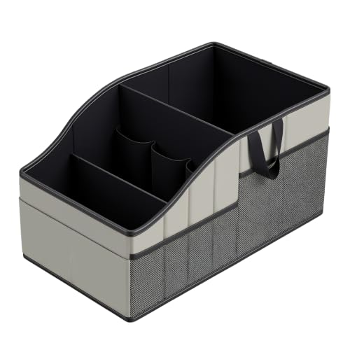 WHHMK Sturdy Leather Car Storage Support Up to 33 LB of Weight, - Product Imagery